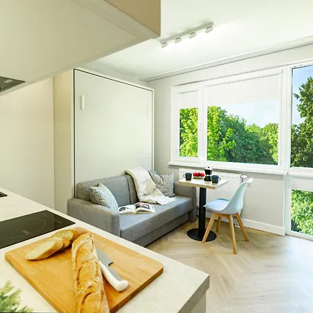 Batorego Grey - Stacja Metra 300m - Bezplatny Parking Apartment Warsaw