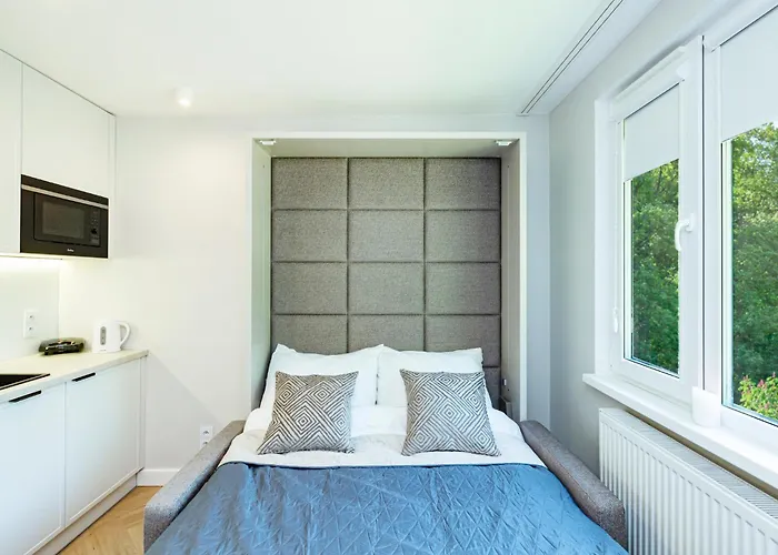 Batorego Grey - Stacja Metra 300m - Bezpłatny Parking Apartament