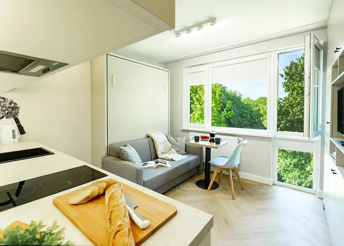 Batorego Grey - Stacja Metra 300m - Bezpłatny Parking Apartament Warszawa