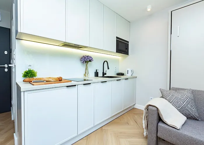 Lägenhet Batorego Grey - Stacja Metra 300m *