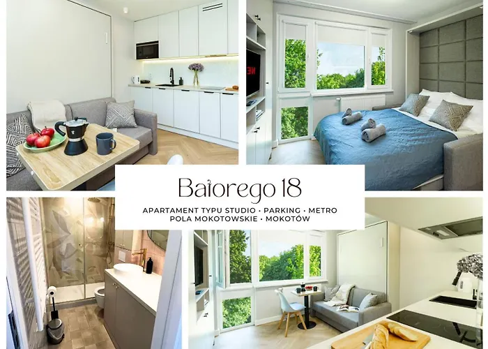 Batorego Grey - Stacja Metra 300m Lägenhet